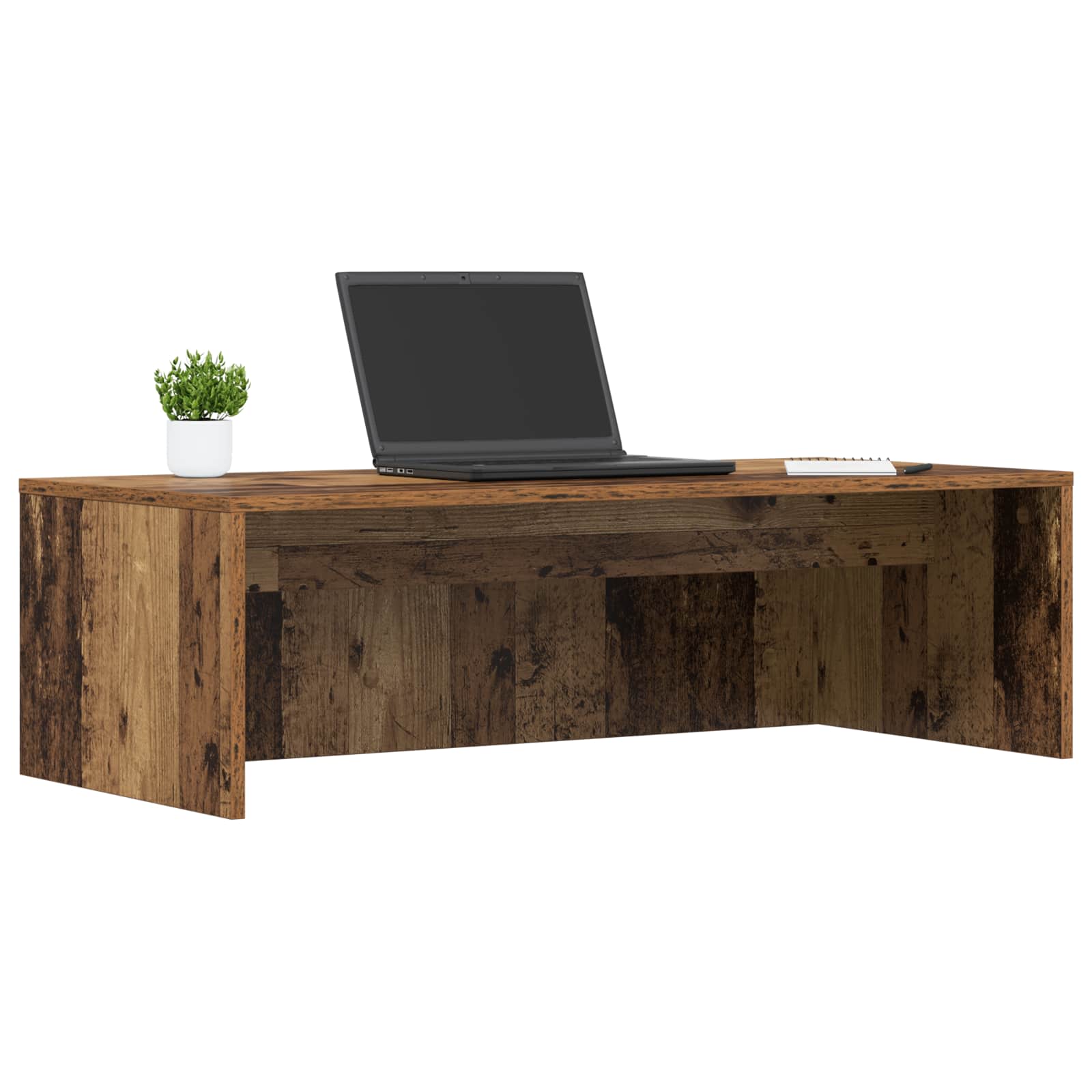 Nástěnný Stolek Staré Dřevo Kompozitní Dřevo 100 X 45 X 30 Cm