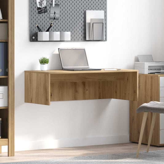 Nástěnný Stolek Artisanový Dub Kompozitní Dřevo