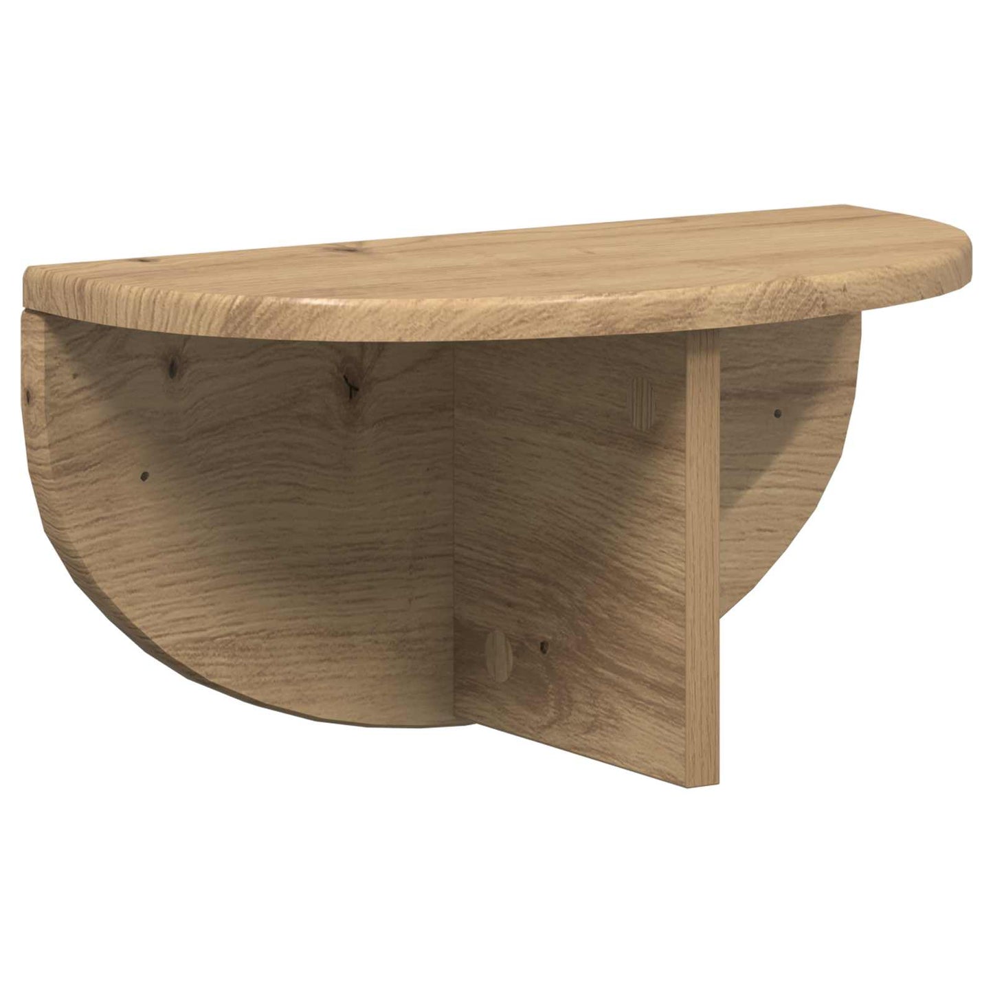 Nástěnná Polička Nástěnná Montáž 2 Pcs Artisanový Dub