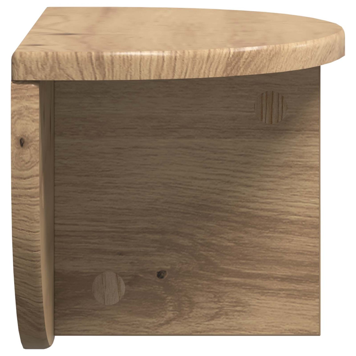 Nástěnná Polička Nástěnná Montáž 2 Pcs Artisanový Dub