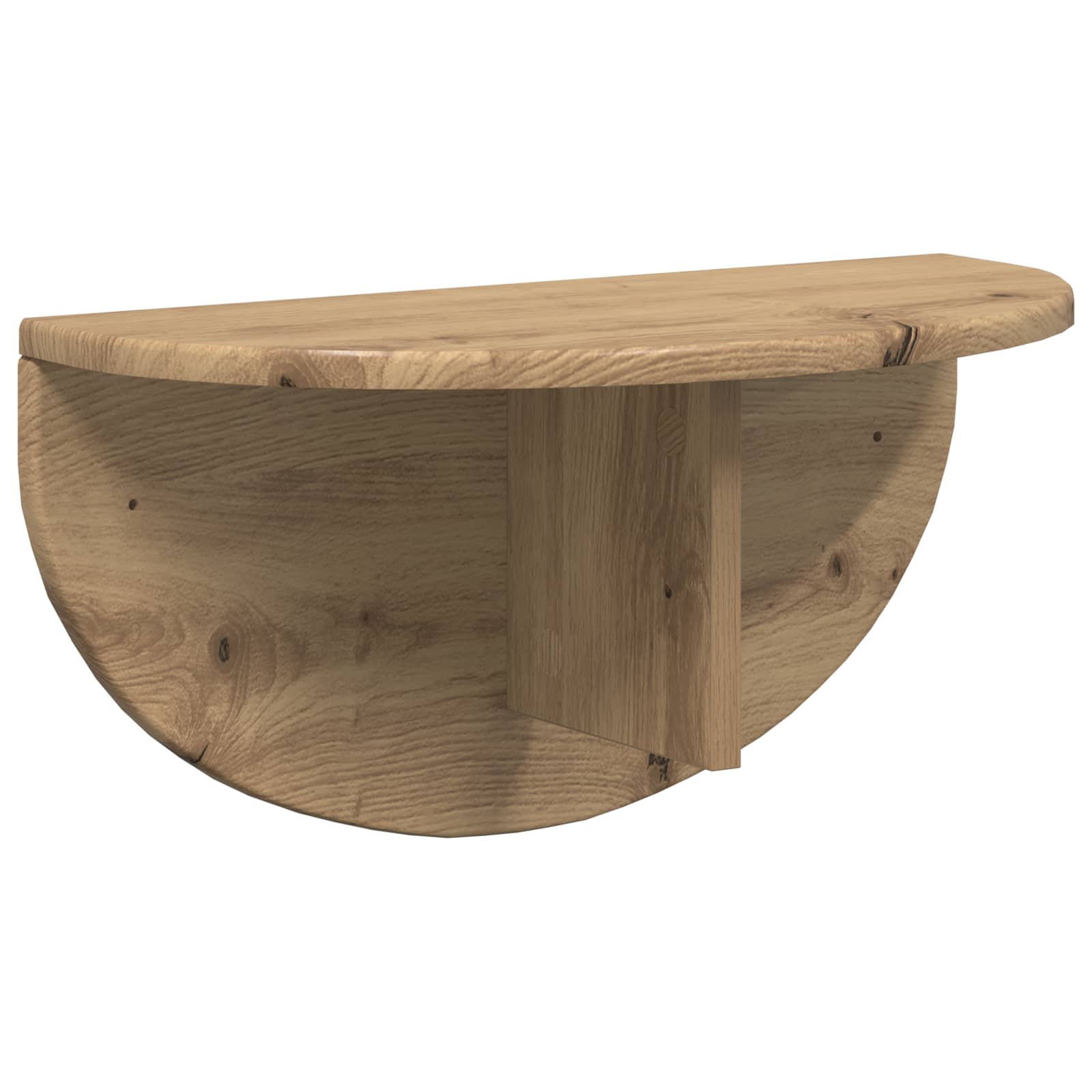 Nástěnná Polička Nástěnná Montáž 2 Pcs Artisanový Dub
