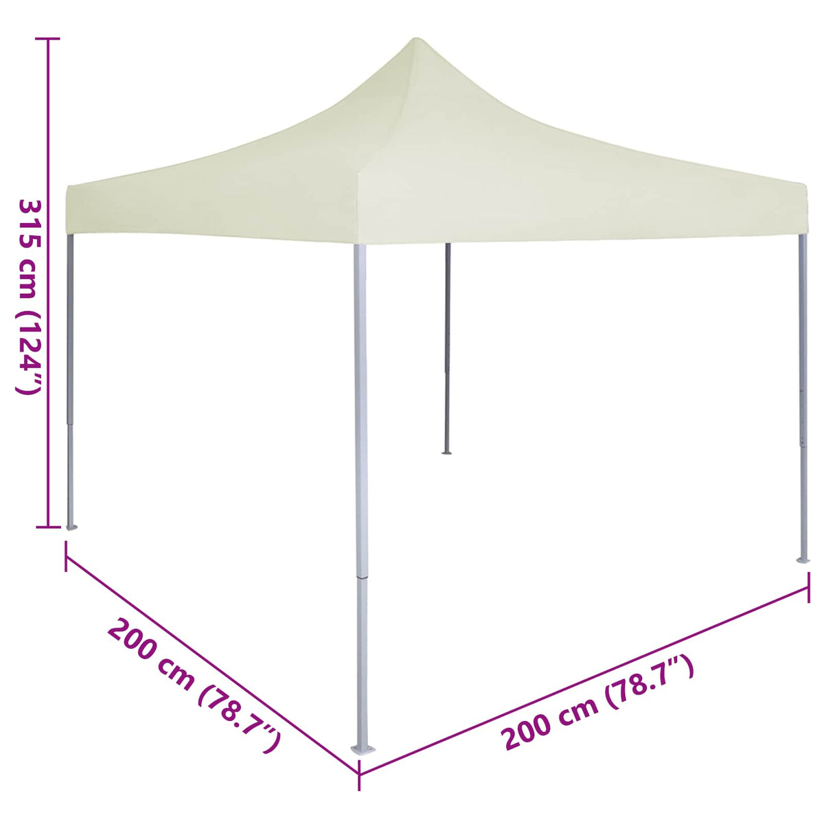 Party Stan 200 X 200 X 315 Cm Oxford Látka