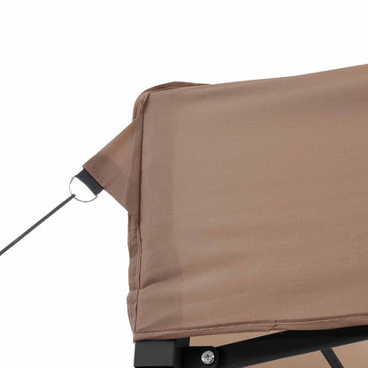 Party Stan Hnědá 279 X 410 X 315 Cm Oxford Látka