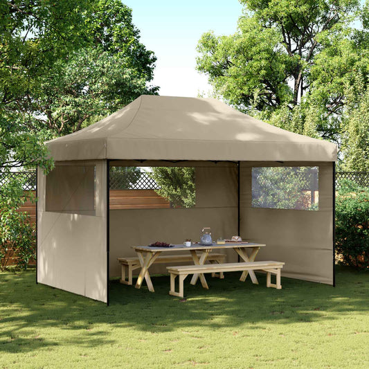 Party Stan Taupe 279 X 410 X 315 Cm Oxford Látka