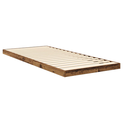 Rám Postele Staré Dřevo 75 X 190 Cm Kompozitní Dřevo