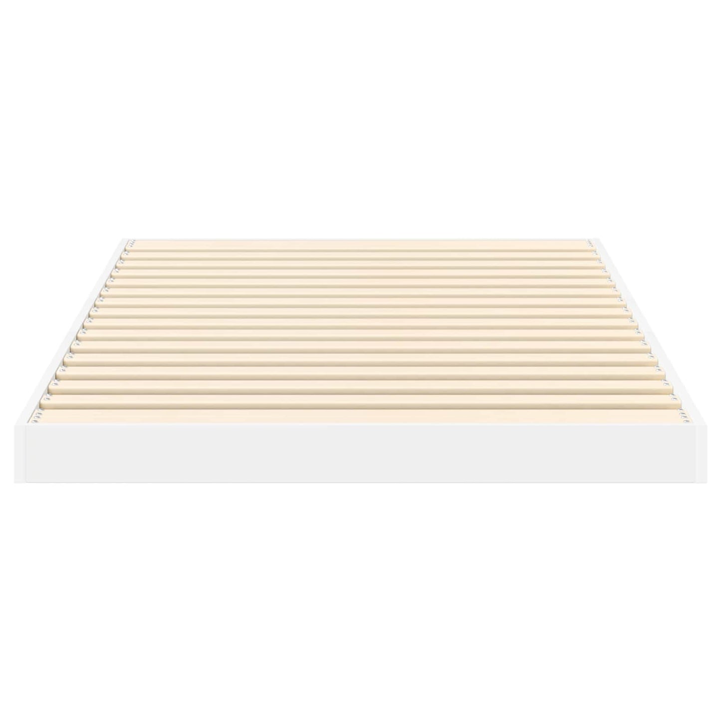 Rám Postele Bílá 80 X 200 Cm Kompozitní Dřevo