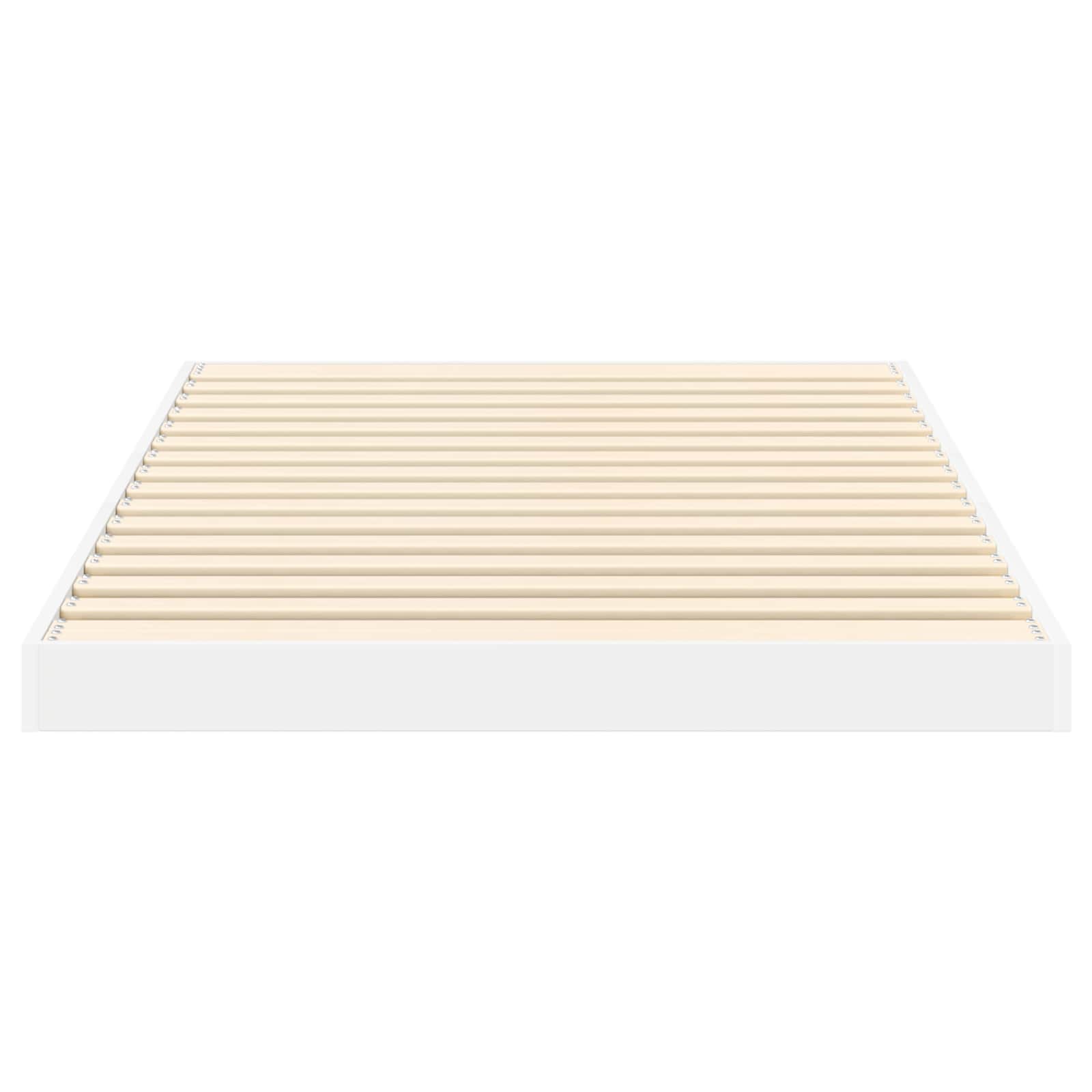 Rám Postele Bílá 80 X 200 Cm Kompozitní Dřevo
