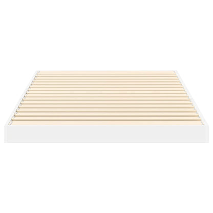 Rám Postele Bílá 80 X 200 Cm Kompozitní Dřevo