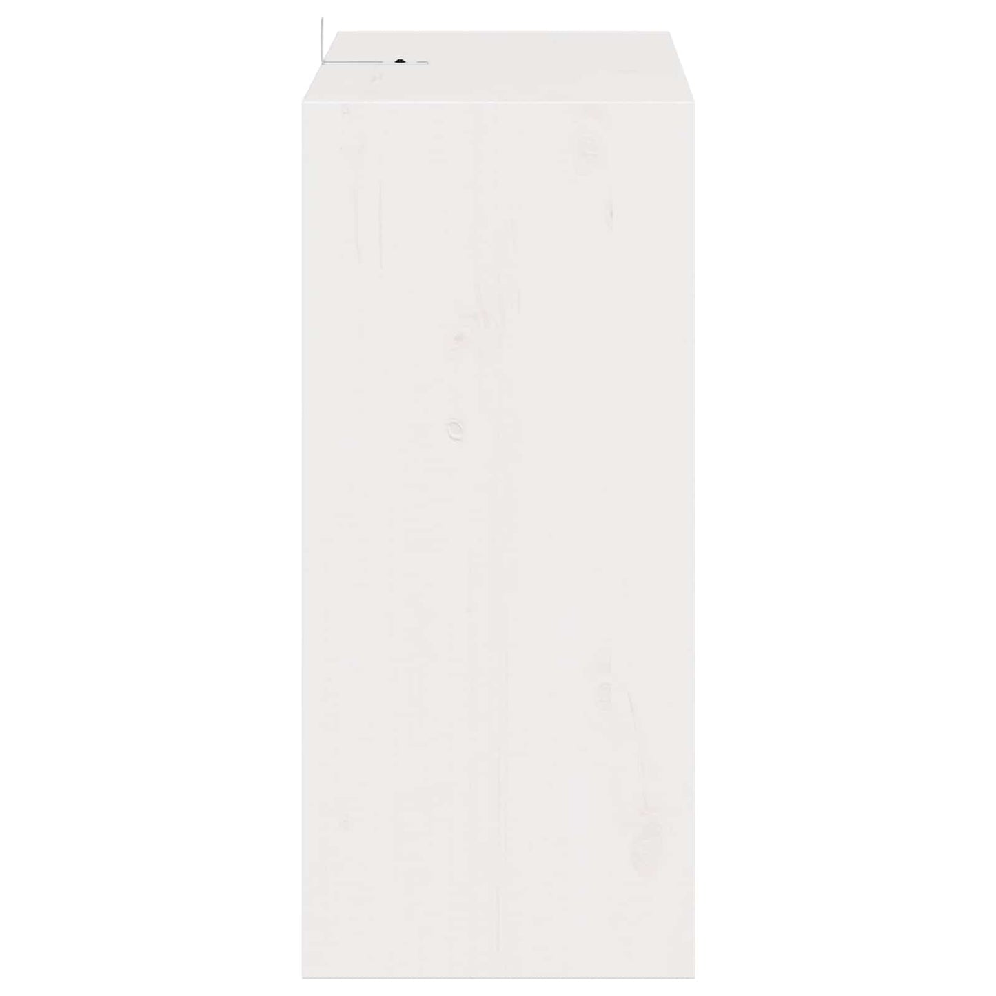 Stojan Na Víno 2 Pcs Bílá 56 X 25 X 56 Cm Masivní Borové Dřevo