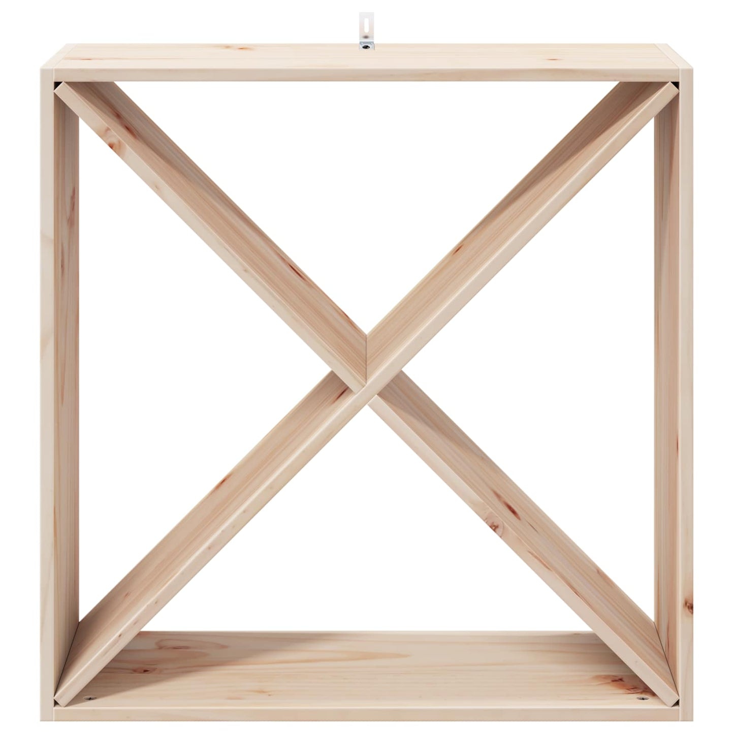 Stojan Na Víno 2 Pcs Přírodní 62 X 25 X 62 Cm