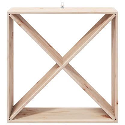 Stojan Na Víno 2 Pcs Přírodní 62 X 25 X 62 Cm