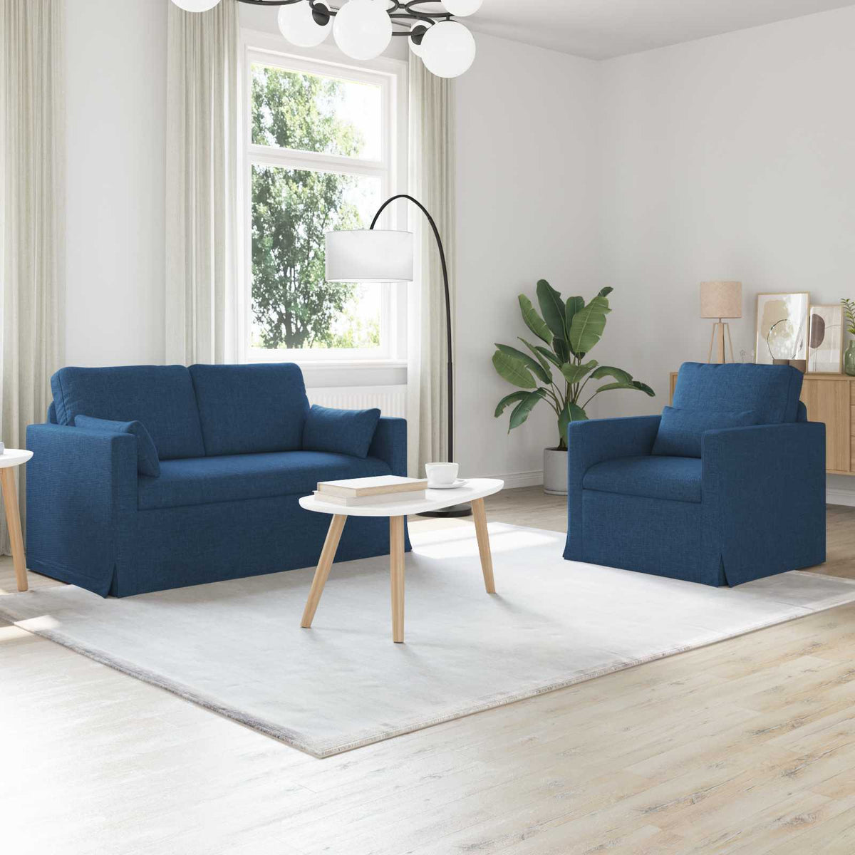 Set Pohovek 2 Ks Textil