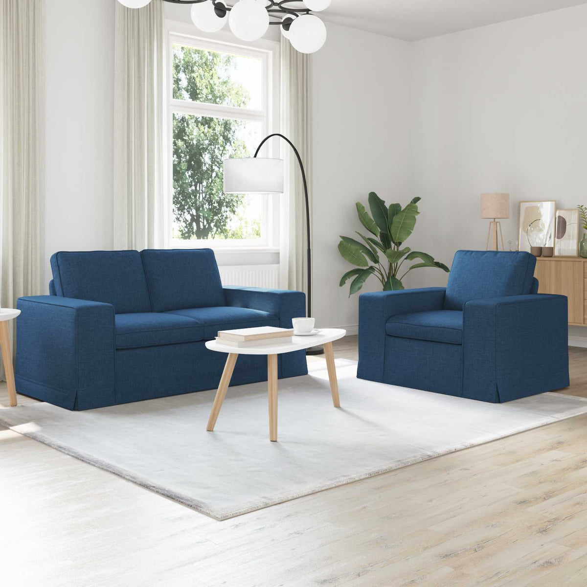 Set Pohovek 2 Ks Textil