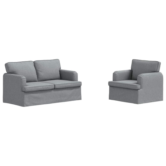Set Pohovek 2 Ks Textil