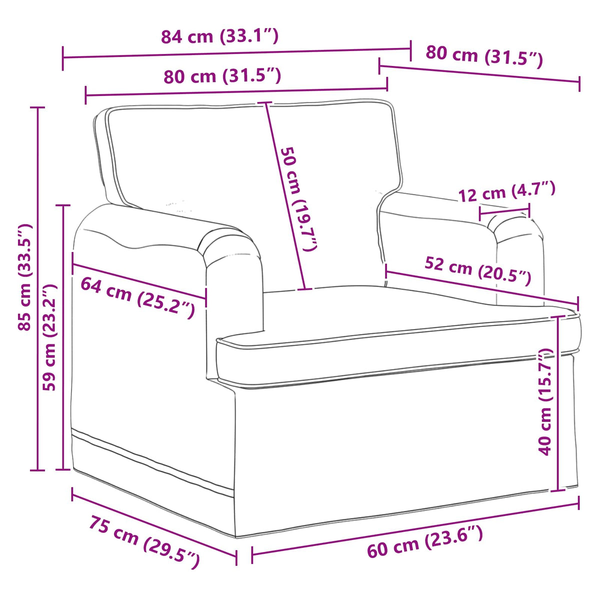 Set Pohovek 2 Ks Textil