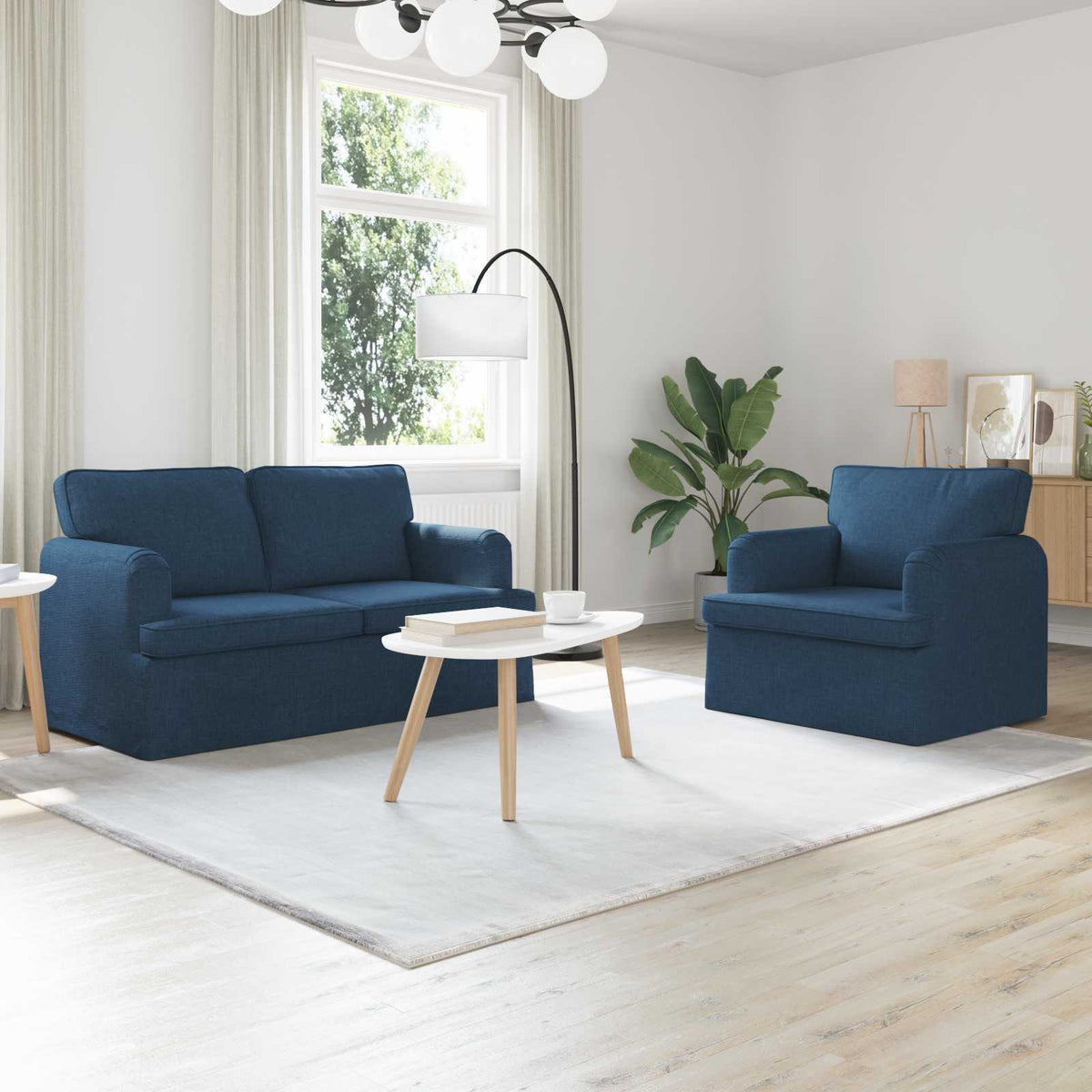 Set Pohovek 2 Ks Textil