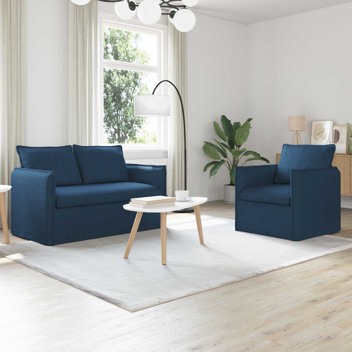 Set Pohovek 2 Ks Textil