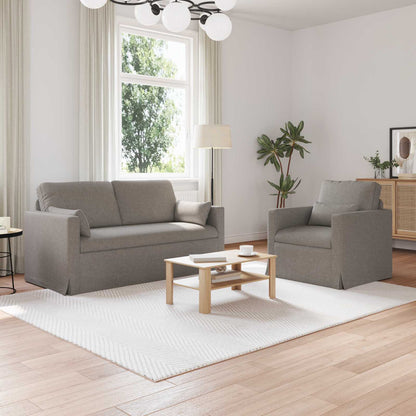 Set Pohovek 2 Ks Textil