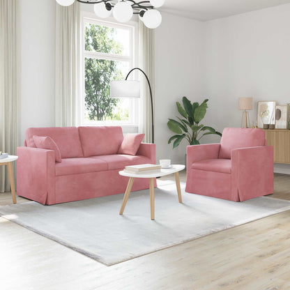 Set Pohovek 2 Ks Samet