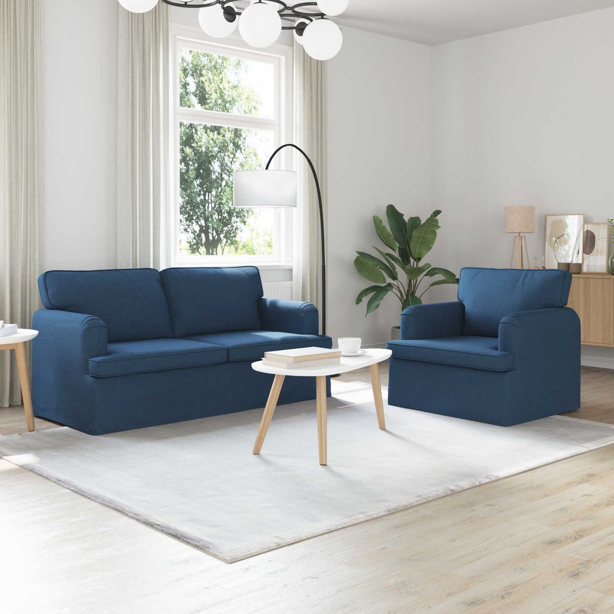 Set Pohovek 2 Ks Textil