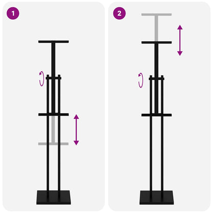 Stánky Pro Veletrhy 2 Ks 26,5 X 26,5 X 150 Cm Ocel