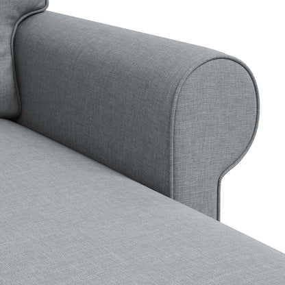 Pohovka 195 X 138 X 80 Cm Textil