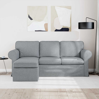 Pohovka 195 X 138 X 80 Cm Textil