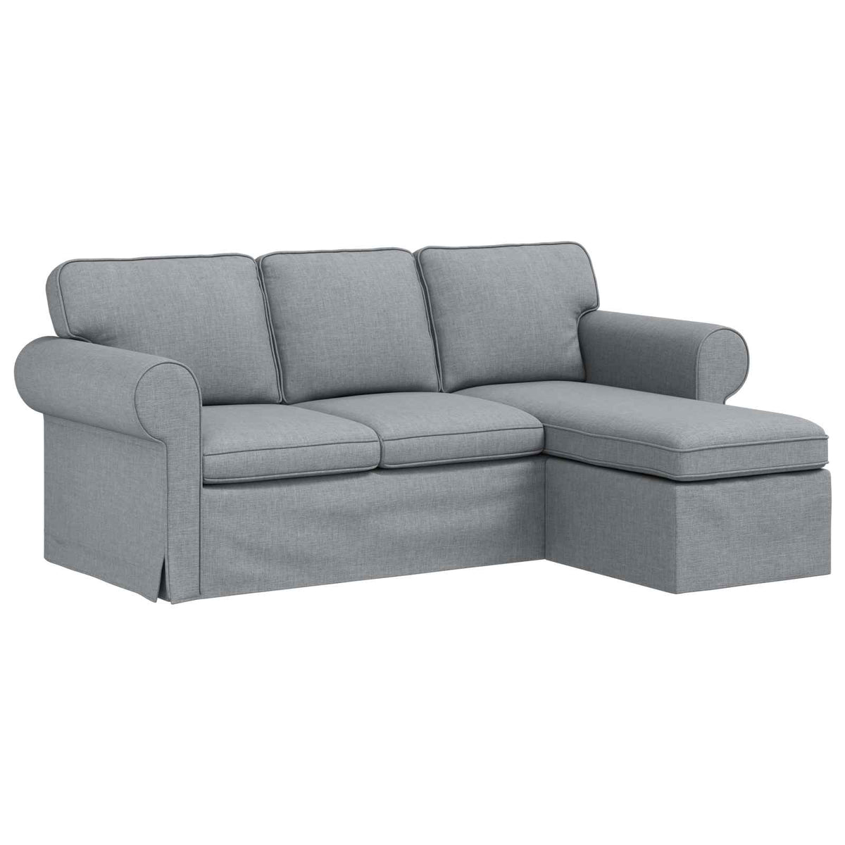 Pohovka 195 X 138 X 80 Cm Textil
