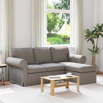 Pohovka 195 X 138 X 80 Cm Textil