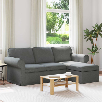 Pohovka 195 X 138 X 80 Cm Textil