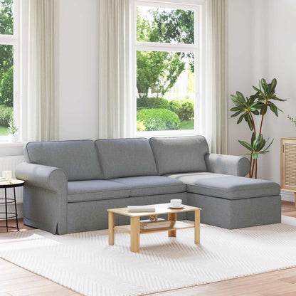 Pohovka 195 X 138 X 80 Cm Textil