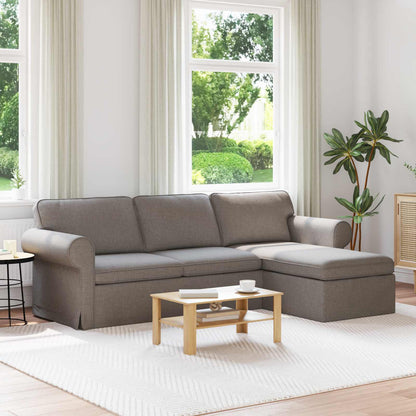 Pohovka 195 X 138 X 80 Cm Textil