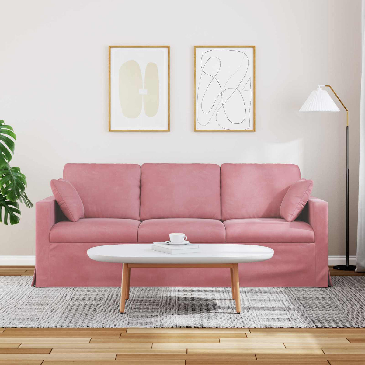 Pohovka 198 X 78 X 80 Cm Samet