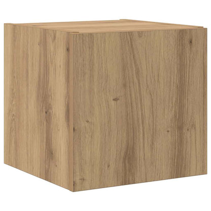 Tv Wall Cabinet 30,5 X 35 X 30 Cm Umělecký Dub Kompozitní Dřevo