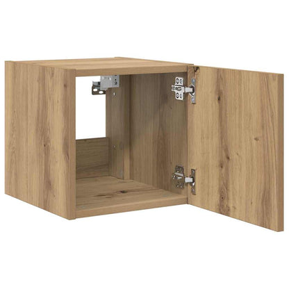 Tv Wall Cabinet 30,5 X 35 X 30 Cm Umělecký Dub Kompozitní Dřevo