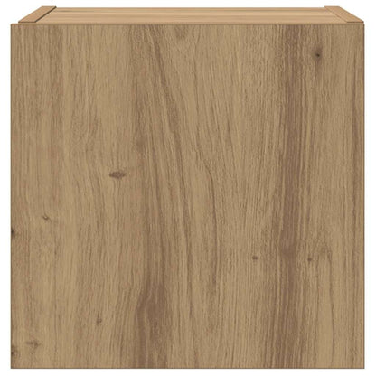 Tv Wall Cabinet 30,5 X 35 X 30 Cm Umělecký Dub Kompozitní Dřevo