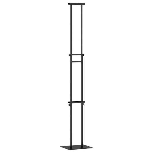 Stánky Pro Veletrhy Černá 30 X 23,5 X 210 Cm Ocel