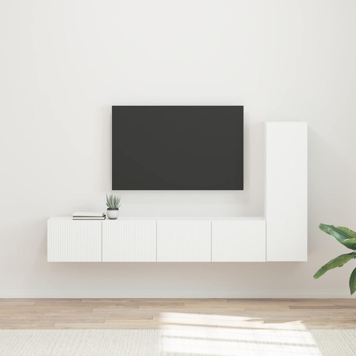 Sestava Tv Skříněk 3 Ks Kompozitní Dřevo