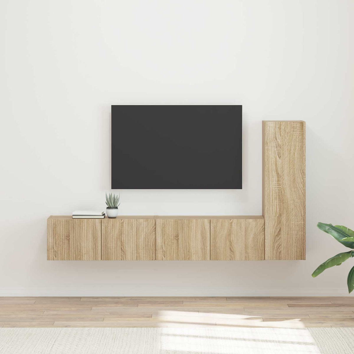 Sestava Tv Skříněk 3 Ks Kompozitní Dřevo