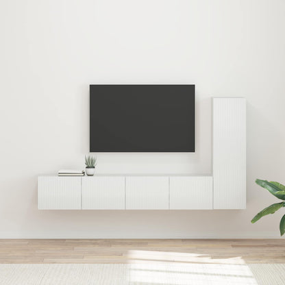 Sestava Tv Skříněk 3 Ks Kompozitní Dřevo