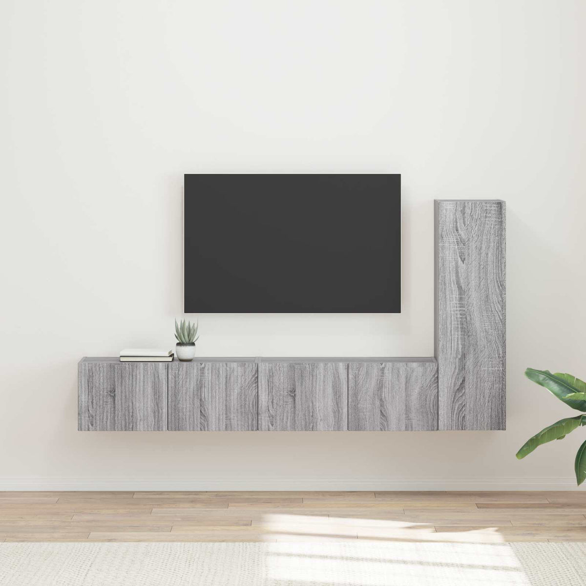 Sestava Tv Skříněk 3 Ks Kompozitní Dřevo