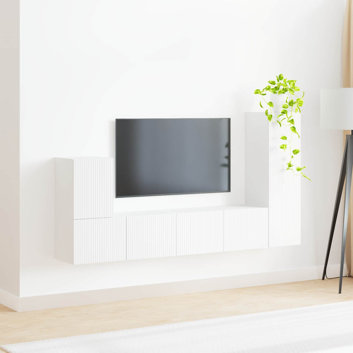 Sestava Tv Skříněk 3 Ks Kompozitní Dřevo