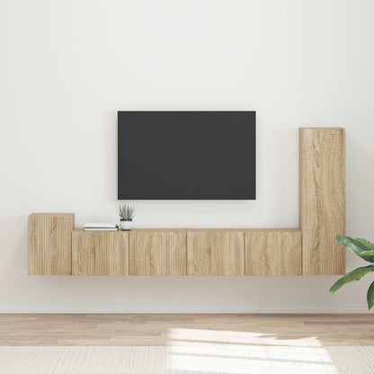Sestava Tv Skříněk 3 Ks Kompozitní Dřevo
