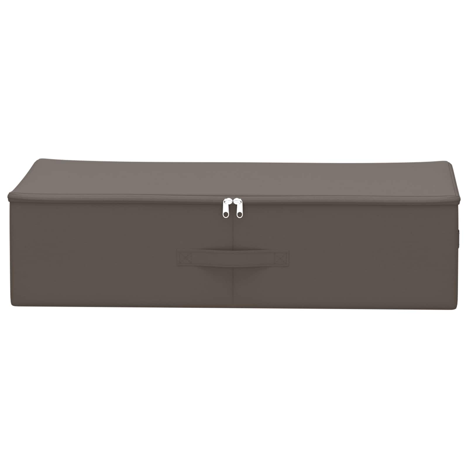 Úložná Krabice 6 Ks Netkaný Textil 70 X 40 X 18 Cm 50,4 L Šedá