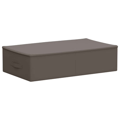 Úložná Krabice 24 Ks Netkaný Textil 70 X 40 X 18 Cm 50,4 L Šedá