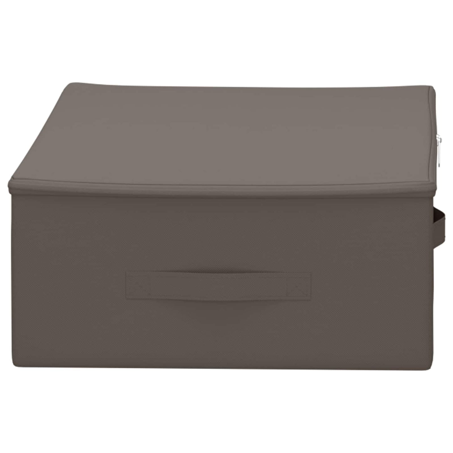 Úložná Krabice 24 Ks Netkaný Textil 70 X 40 X 18 Cm 50,4 L Šedá