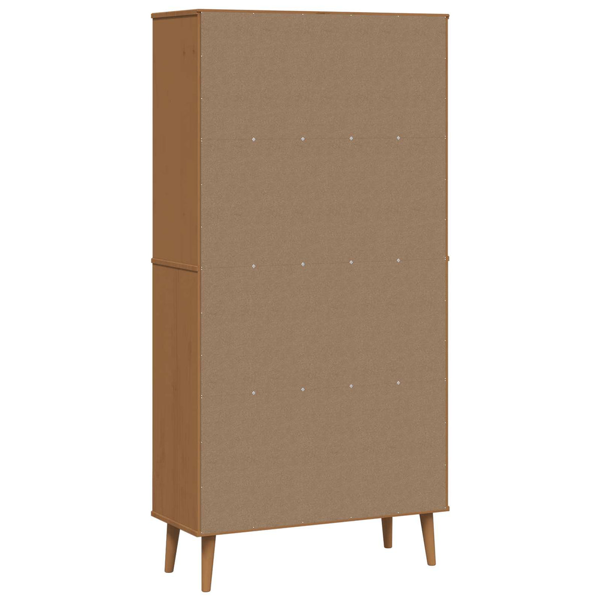 Knihovna Molde 85 X 35 X 170,5 Cm Masivní Borovicové Dřevo