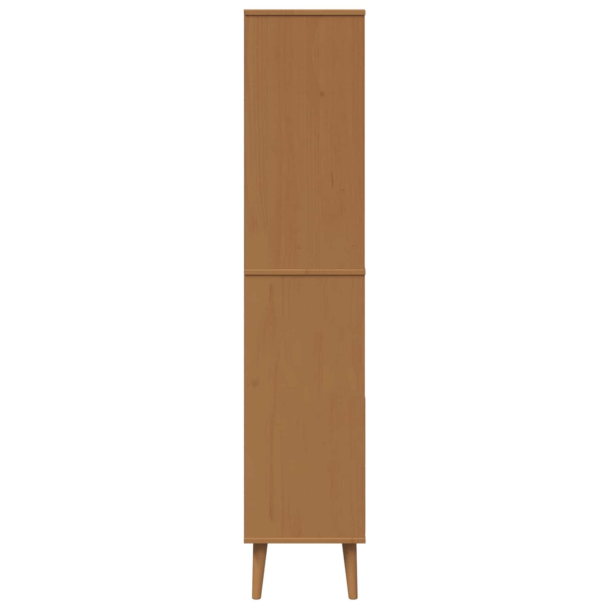 Knihovna Molde 85 X 35 X 170,5 Cm Masivní Borovicové Dřevo