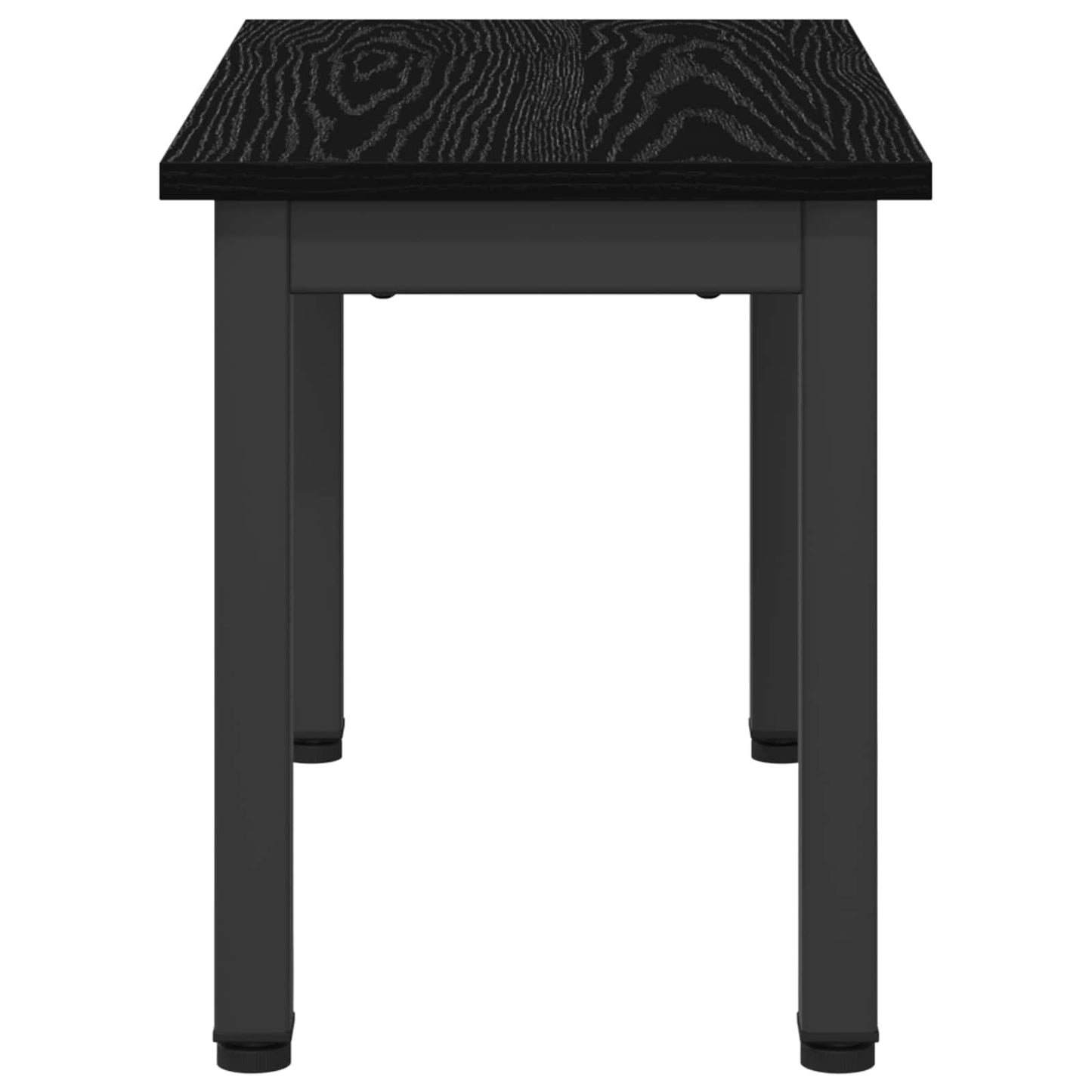 Konferenční Stolek Černý Dub 60 X 30 X 36 Cm Kompozitní Dřevo