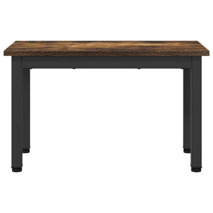 Konferenční Stolek Kouřový Dub 60 X 30 X 36 Cm Kompozitní Dřevo